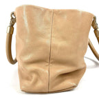 Chanel Shoulder Bag CC Logo Caviar Leather Beige — view 3