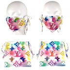 Louis Vuitton Mask Cover Drawstring Pouch Set Cotton Sequins — view 8