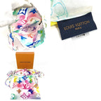 Louis Vuitton Mask Cover Drawstring Pouch Set Cotton Sequins — view 9