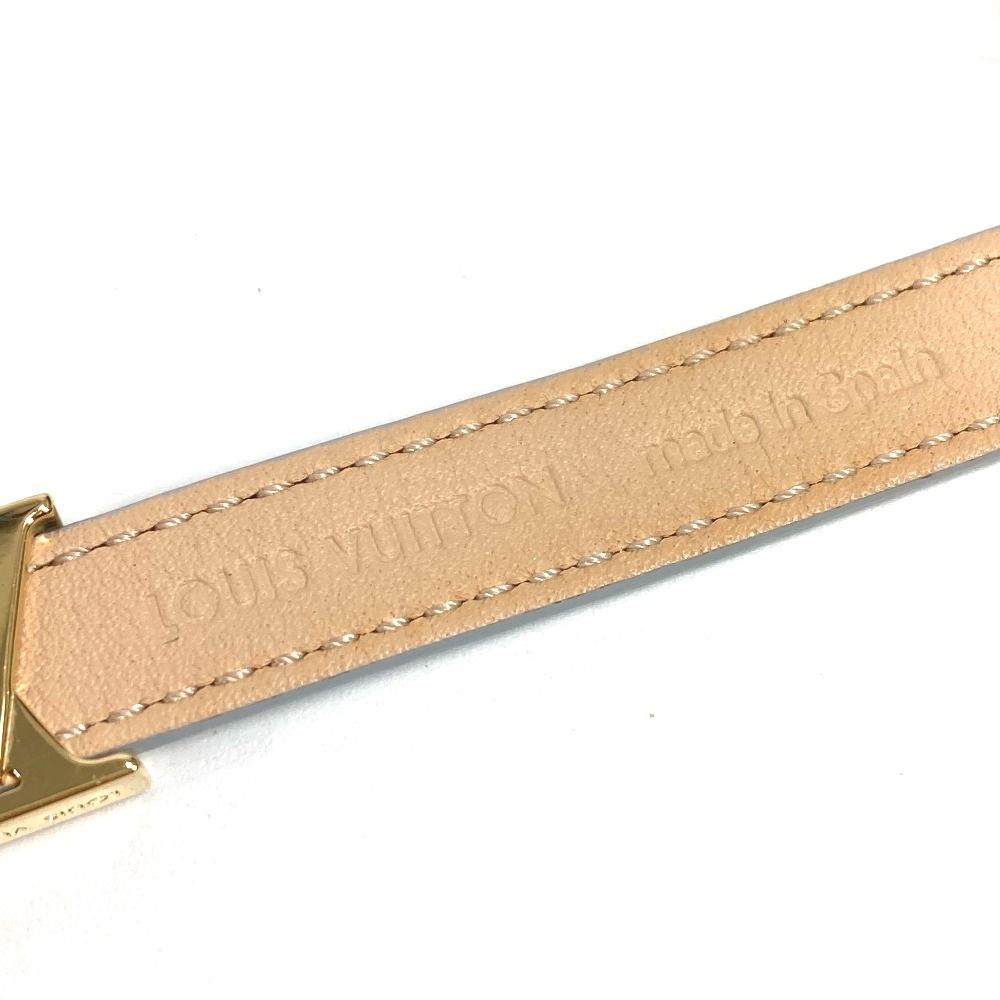Louis Vuitton Bracelet LV Iconic Leather Light Blue — view 8