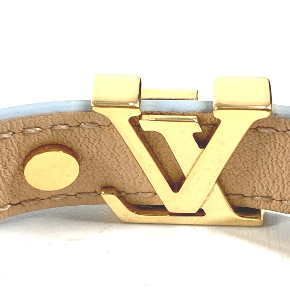 Louis Vuitton Bracelet LV Iconic Leather Light Blue — view 4