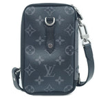 Louis Vuitton Monogram Double Phone Pouch Shoulder Bag — view 2