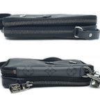 Louis Vuitton Monogram Double Phone Pouch Shoulder Bag — view 4