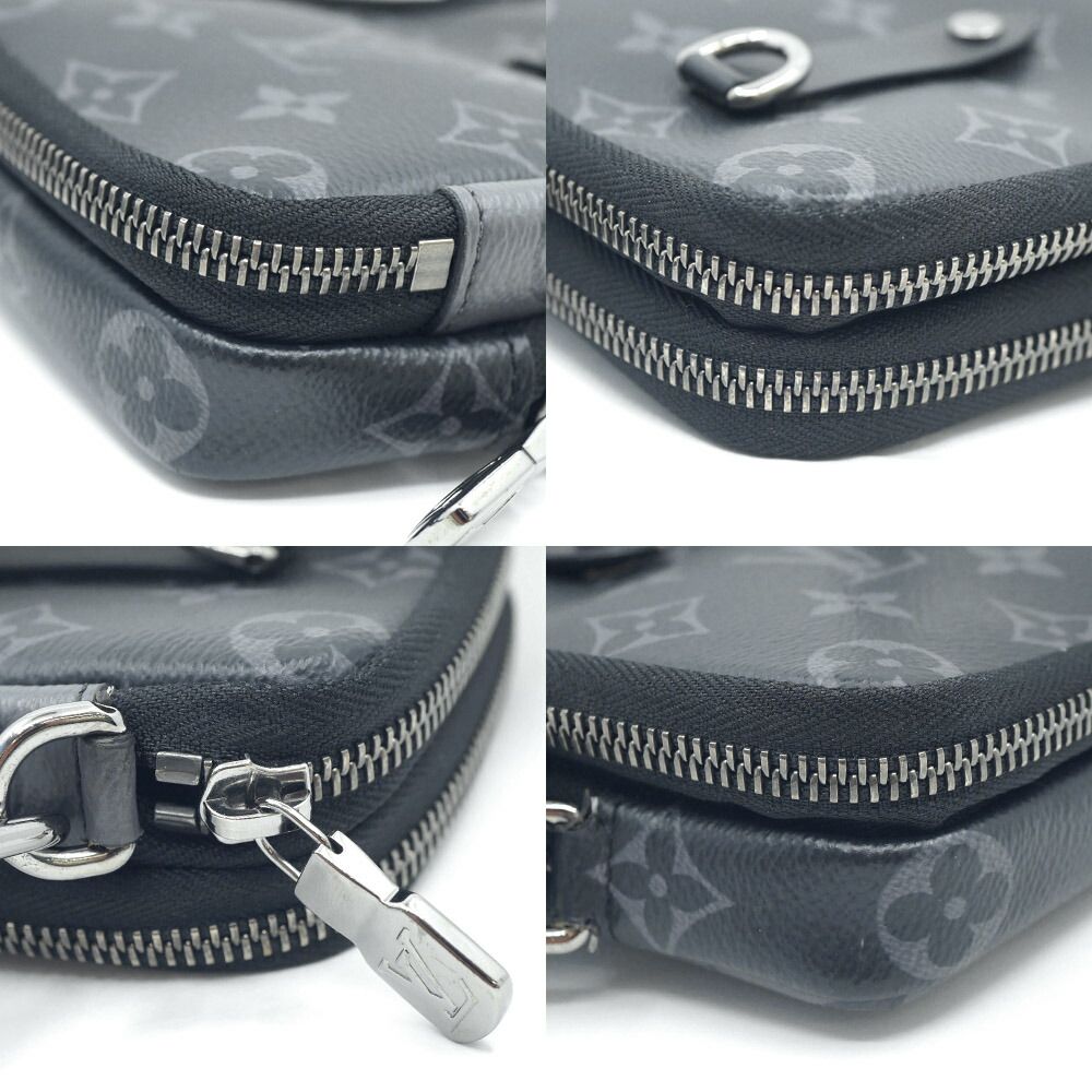 Louis Vuitton Monogram Double Phone Pouch Shoulder Bag — view 5