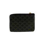 Celine Triomphe Coin Case Brown — view 2