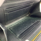 Prada Chain Wallet Leather Black — view 5