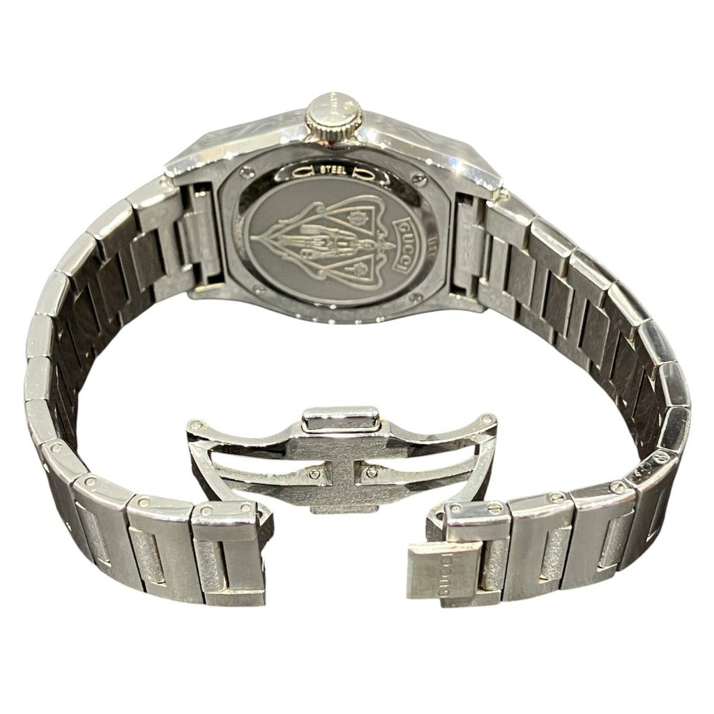 Gucci Pantheon Watch SS Quartz Black Shell Dial — view 6