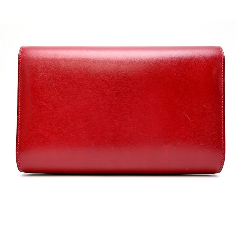 Hermes Shoulder Bag Rouge Garance — view 2