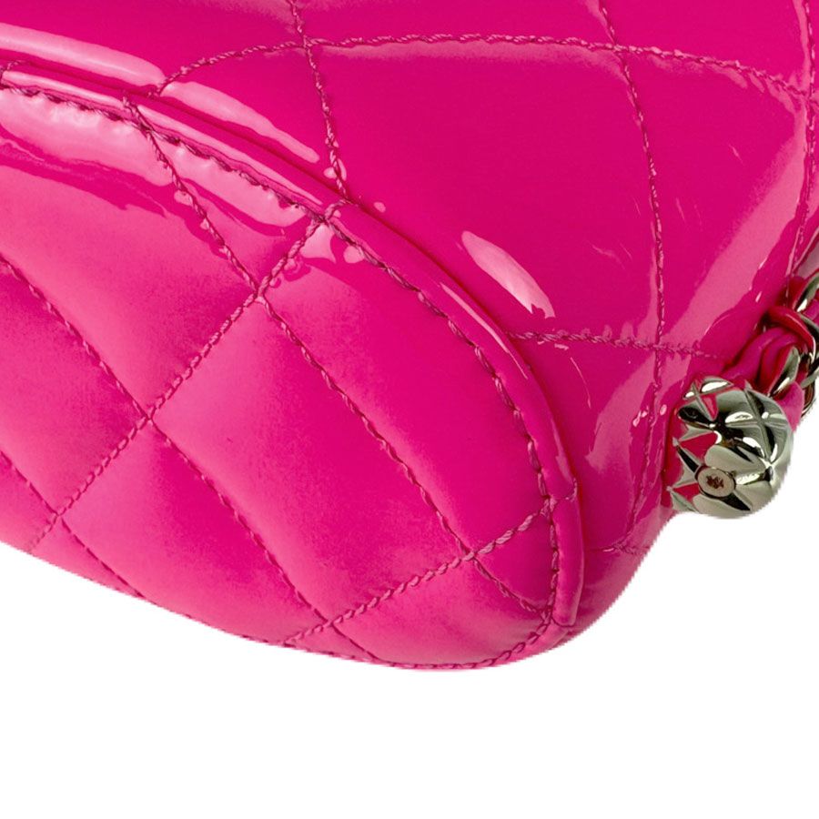 Chanel Shoulder Bag Leather Patent Transfer — view 9