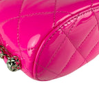Chanel Shoulder Bag Leather Patent Transfer — view 8