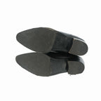 Celine Chelsea Boots Side Gore Leather Shoes Black 42.5 — view 4