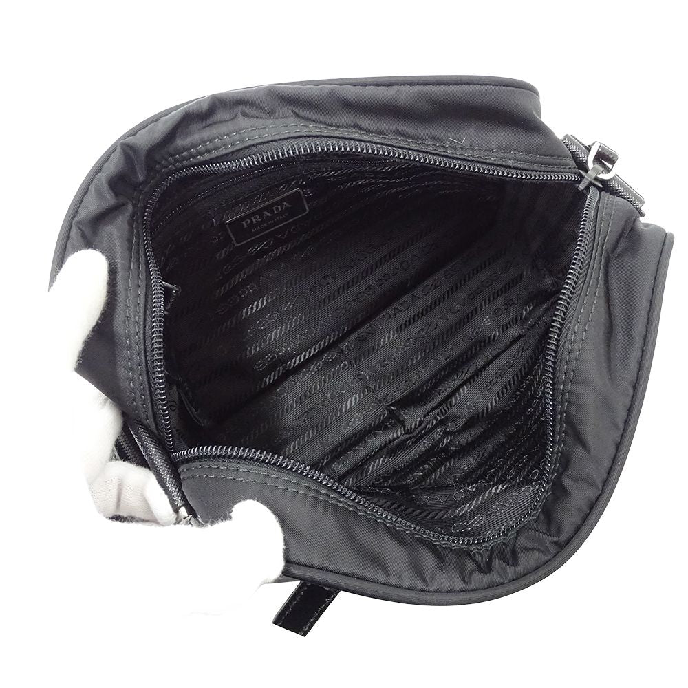 Prada Shoulder Bag Nylon Black — view 5
