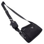 Prada Shoulder Bag Nylon Black — view 4