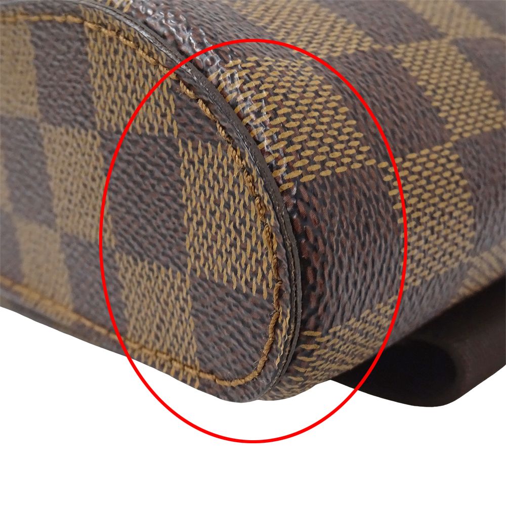 Louis Vuitton Damier Belt Bag Geronimos Brown Ebene — view 9