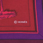 Hermes Kyoto Gion Pop Up Limited Scarf Carre 90 Silk Color Pink — view 2