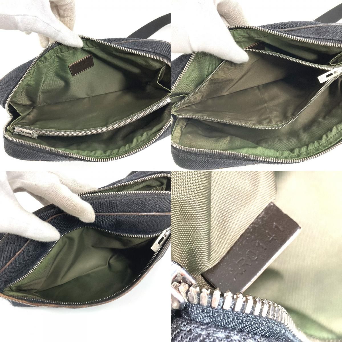 Louis Vuitton Belt Bag Acrobat Damier Geant Canvas Black — view 8