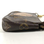 Louis Vuitton Handbag Mini Pochette T & B Monogram Canvas Brown — view 3