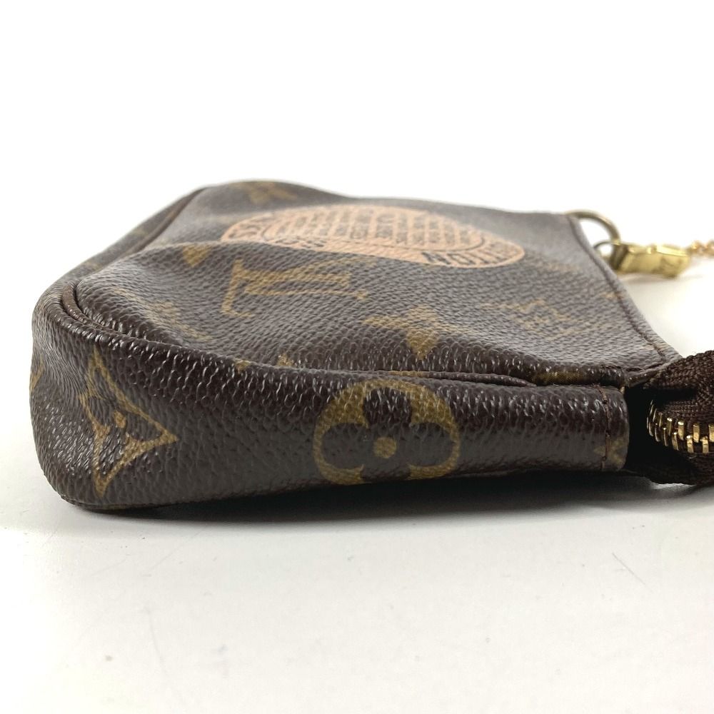 Louis Vuitton Handbag Mini Pochette T & B Monogram Canvas Brown — view 3