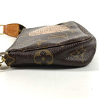 Louis Vuitton Handbag Mini Pochette T & B Monogram Canvas Brown — view 4