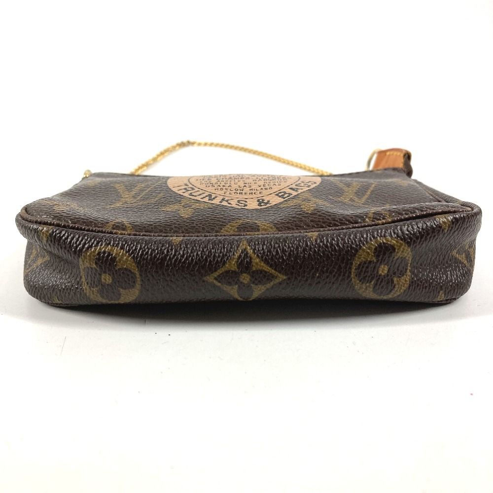 Louis Vuitton Handbag Mini Pochette T & B Monogram Canvas Brown — view 5