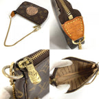 Louis Vuitton Handbag Mini Pochette T & B Monogram Canvas Brown — view 8