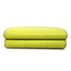 Loewe Trifold Wallet Leather Green Yellowgreen — view 3