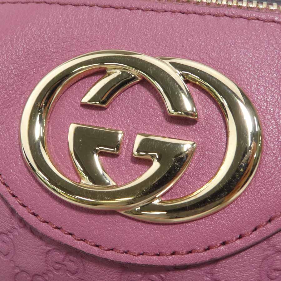 Gucci Pouch Micro Leather Pink — view 9