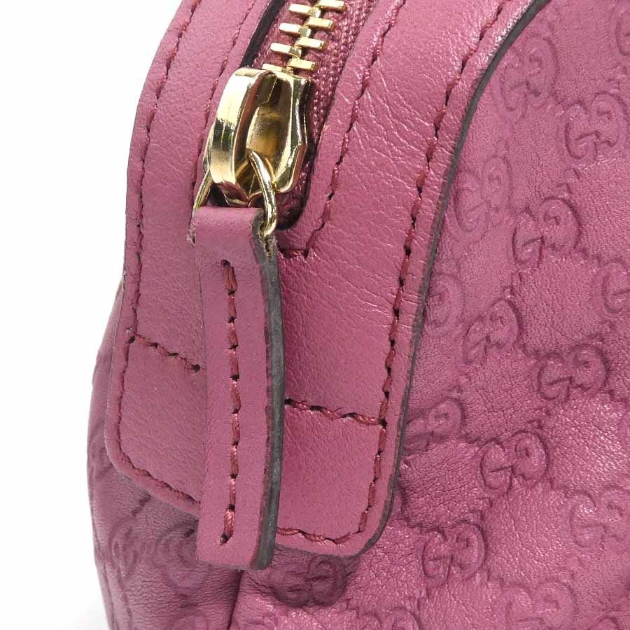 Gucci Pouch Micro Leather Pink — view 8
