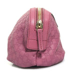 Gucci Pouch Micro Leather Pink — view 2