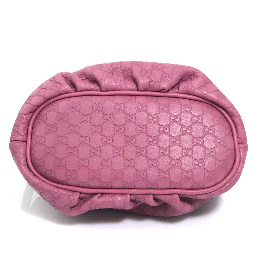 Gucci Pouch Micro Leather Pink — view 4