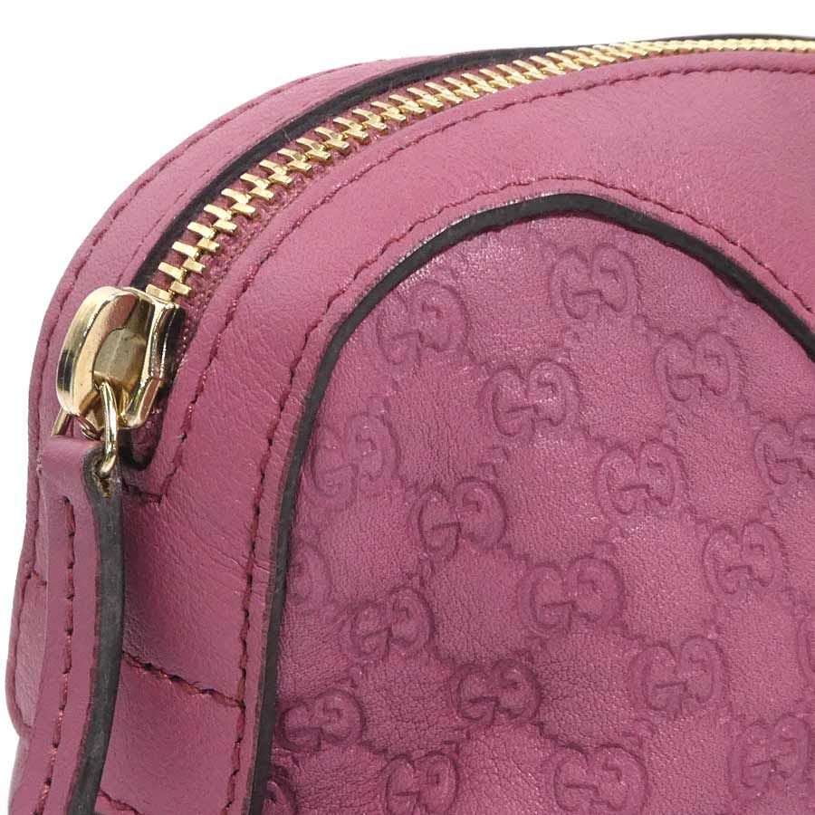 Gucci Pouch Micro Leather Pink — view 6