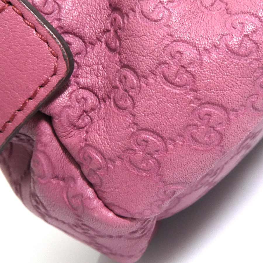 Gucci Pouch Micro Leather Pink — view 7