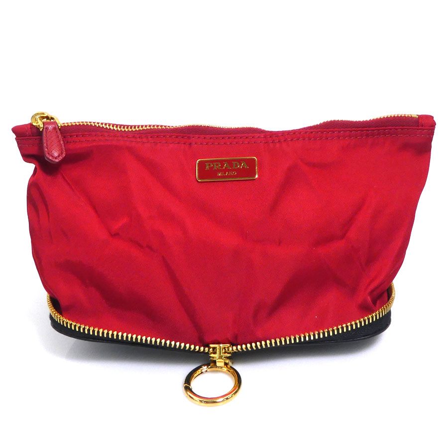 Prada Folding Pouch Leather — view 4