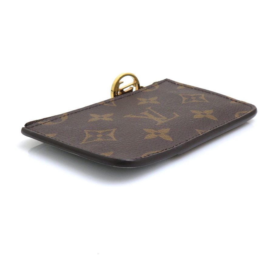 Louis Vuitton Card Case Coin Holder Romy Brown Light Blue — view 4