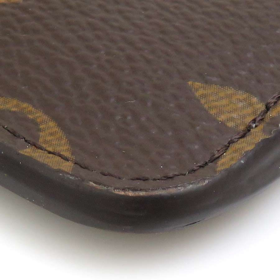 Louis Vuitton Card Case Coin Holder Romy Brown Light Blue — view 7