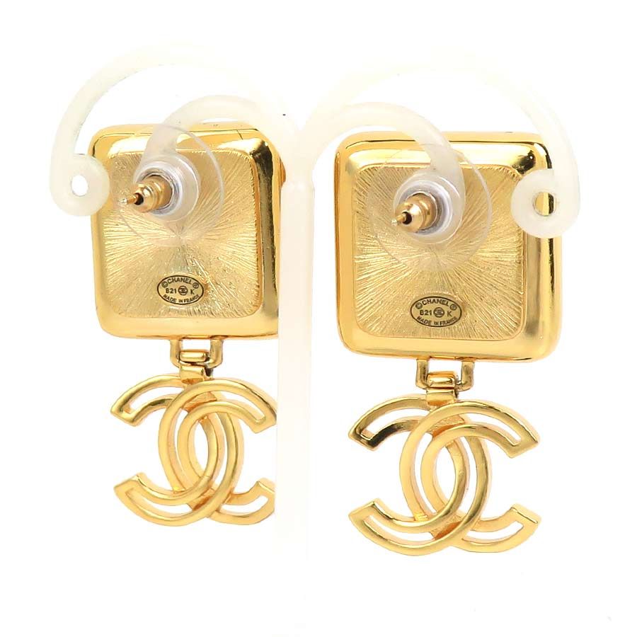 Chanel Earrings White Gold — view 3