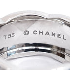 Chanel 18K White Gold Coco Crush Ring Large — view 9