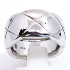 Chanel 18K White Gold Coco Crush Ring Large — view 5