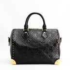 Louis Vuitton Handbag Speedy Trunk 25 Dark Brown Acajou — view 3