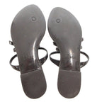 Dior Sandals D Logo Ribbon 36 Black — view 6