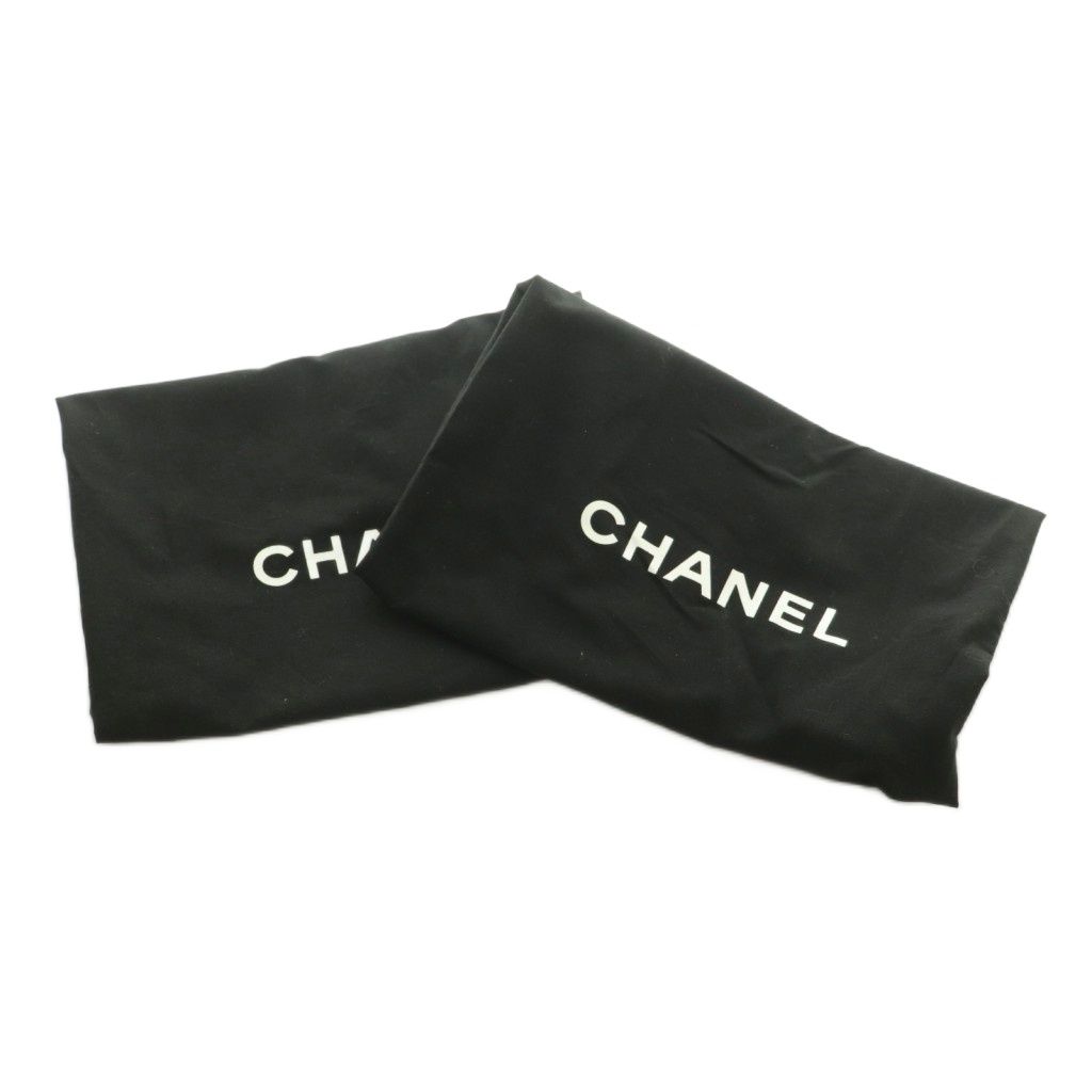 Chanel Long Boots Chunky Heel 35.5 Brown — view 7