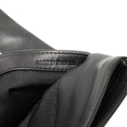 Loewe Anagram Crossbody Shoulder Bag Pochette Black Leather — view 7