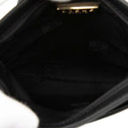 Loewe Anagram Crossbody Shoulder Bag Pochette Black Leather — view 4