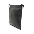 Loewe Anagram Crossbody Shoulder Bag Pochette Black Leather — view 2