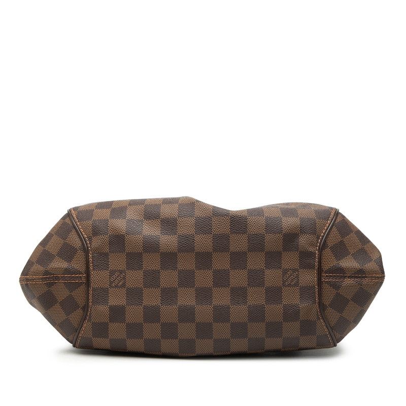 Louis Vuitton Damier Sistina PM Brown Leather Handbag — view 3