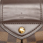 Louis Vuitton Damier Sistina PM Brown Leather Handbag — view 5