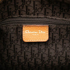 Dior Large 2-Way Shoulder Bag Brown Leather — view 5