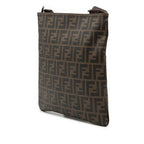 Fendi Zucca Crossbody Shoulder Bag Brown — view 2
