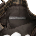 Fendi Zucca Crossbody Shoulder Bag Brown — view 6