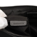 Dior Kaws Pouch Clutch Black Multicolor Nylon Leather — view 6